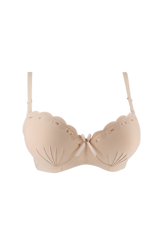 Women Lace Heavily Padding Bra