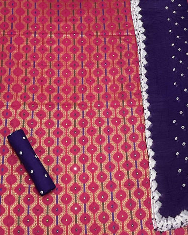 NON CATALOG COTTON SATIN SALWAR SUIT SETS