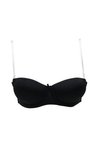 Women Transparent Strap Wired Bra