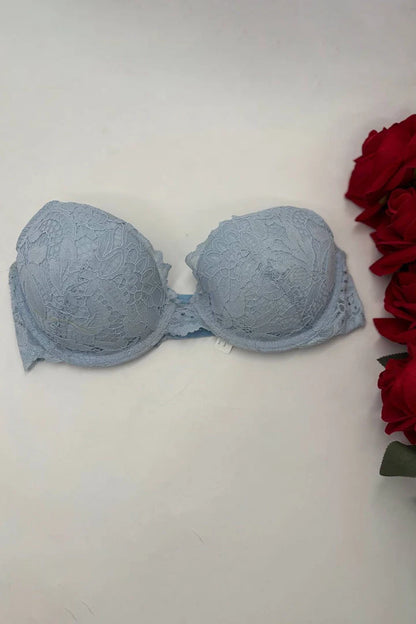 Women Printed Lace Padded Bra (Pack Of 2)