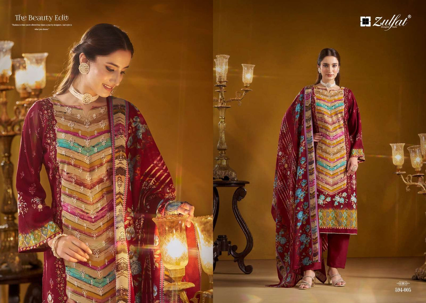 AAYAT BUY ZULFAT DESIGNER SALWAR SUIT SET