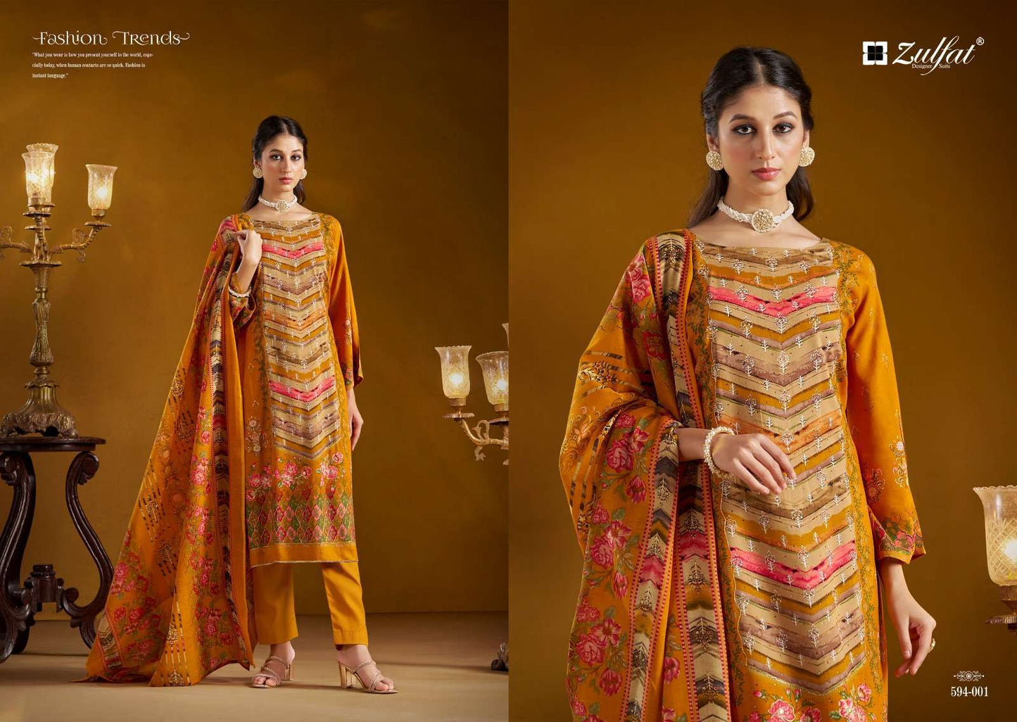 AAYAT BUY ZULFAT DESIGNER SALWAR SUIT SET