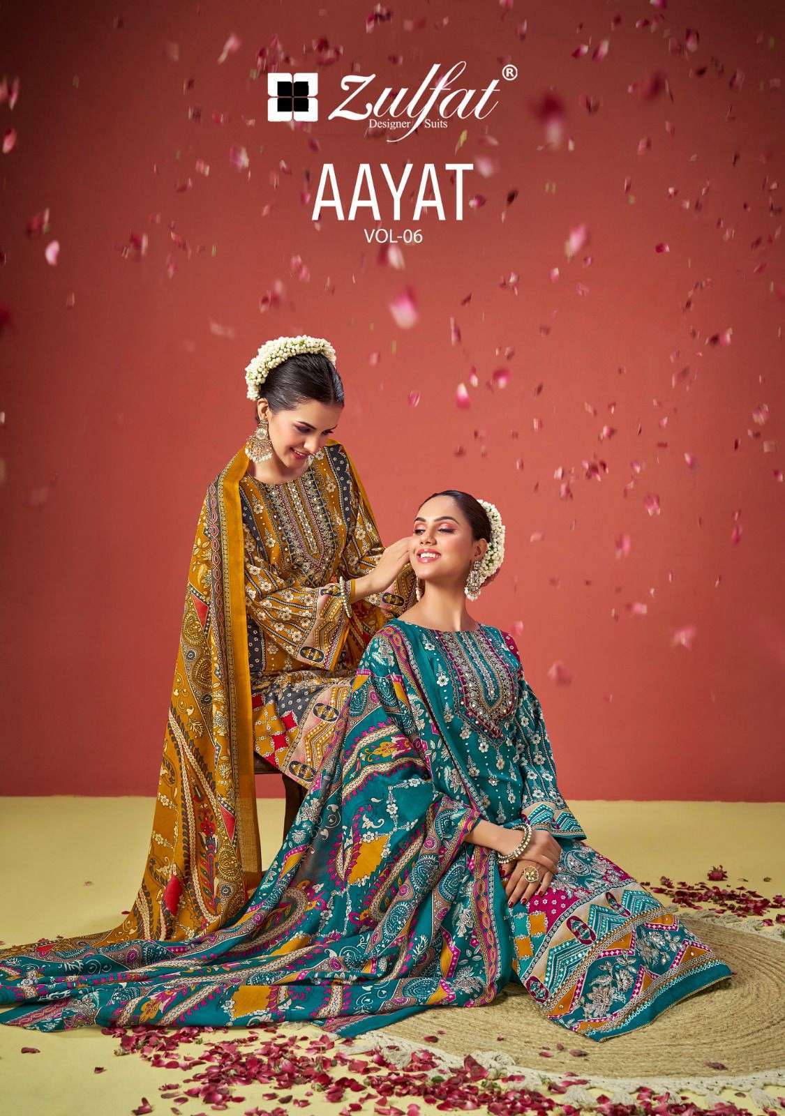 AAYAT VOL 6 BUY ZULFAT DESIGNER WHOLESALE ONLINE SALWAR SUIT