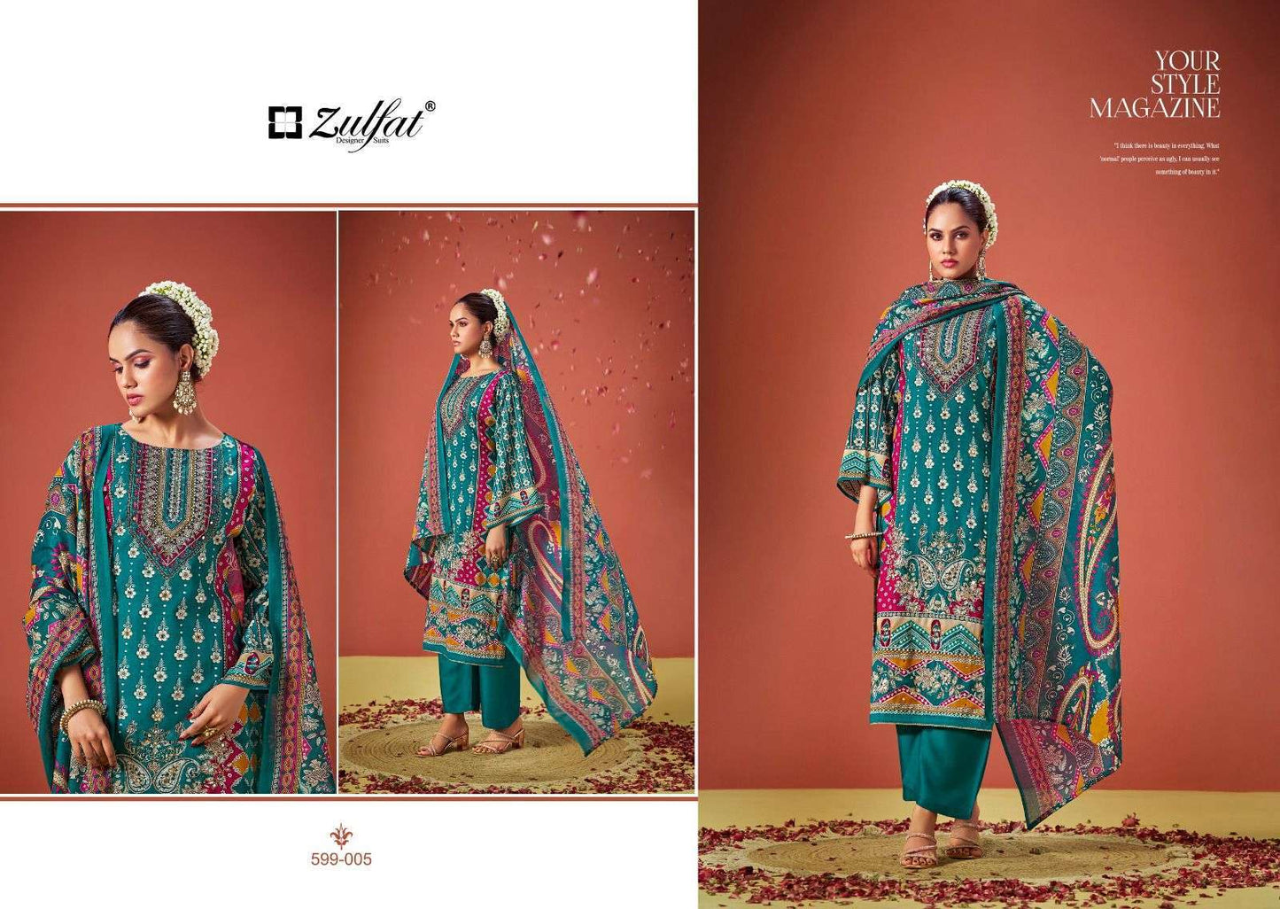 AAYAT VOL 6 BUY ZULFAT DESIGNER WHOLESALE ONLINE SALWAR SUIT