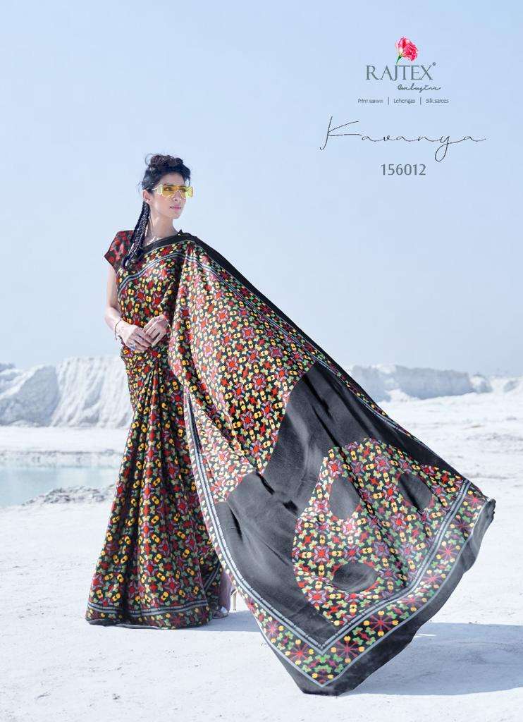 Buy Kavanya Rajtex Crepe Designer Party Wear Sarees