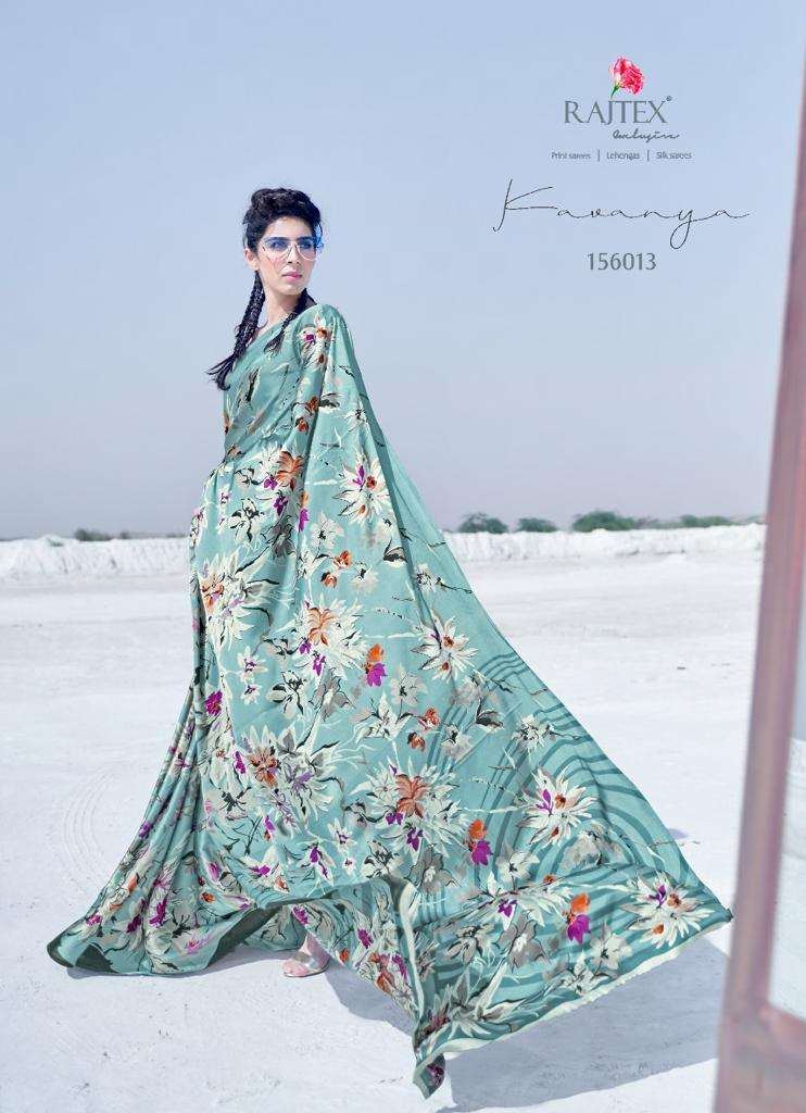 Buy Kavanya Rajtex Crepe Designer Party Wear Sarees