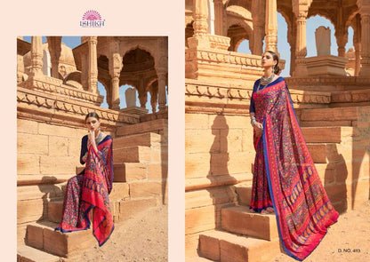 Buy Silkline Vol 11 Ishika Designer Crep Silk Saree