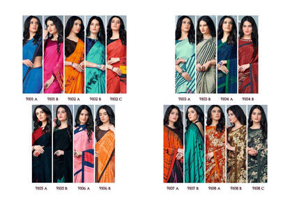 Buy Sushma Fashion Fab Online Wholesale Crape Saree