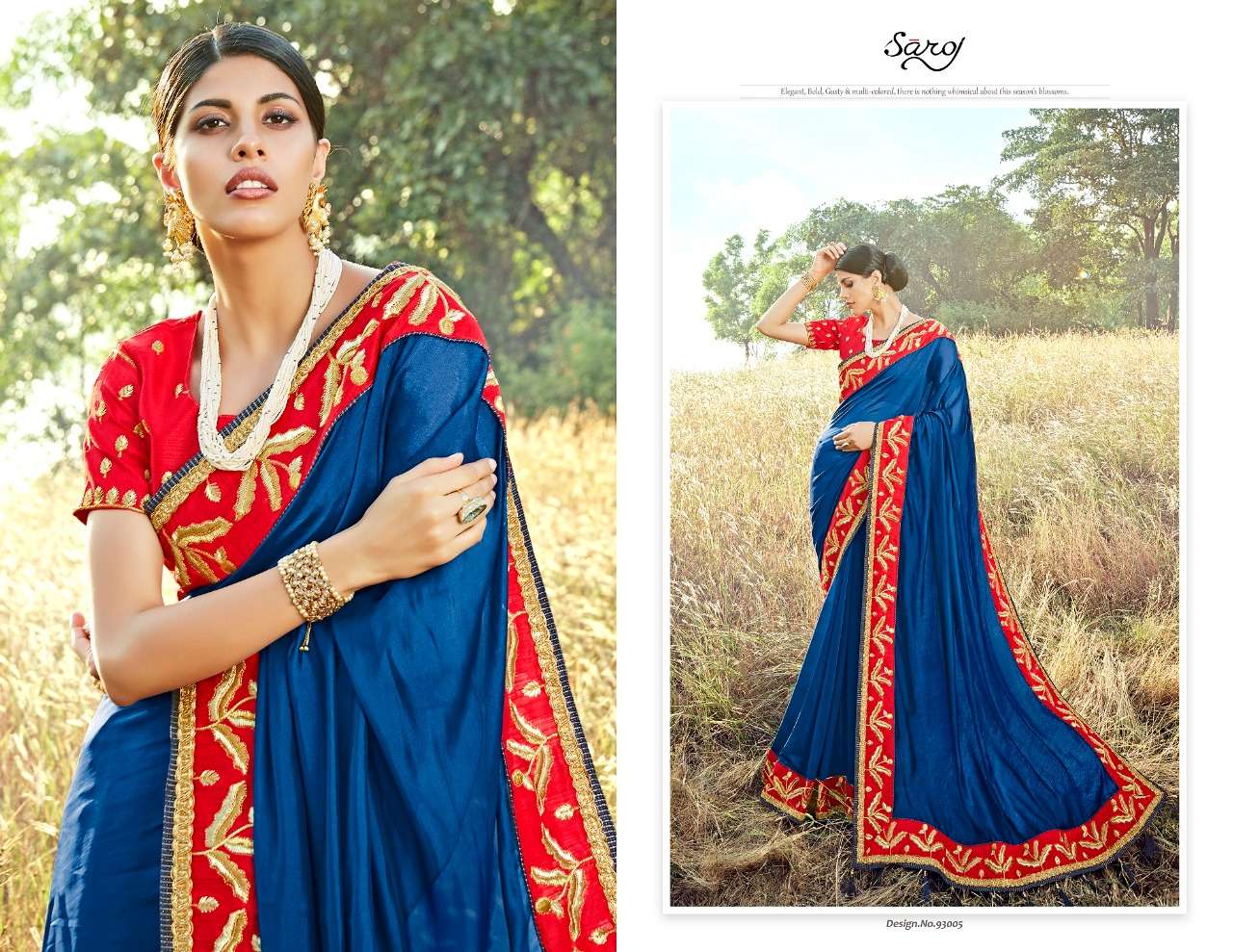 Buy Tarana Saroj Textiles Designer Crepe Silk Saree