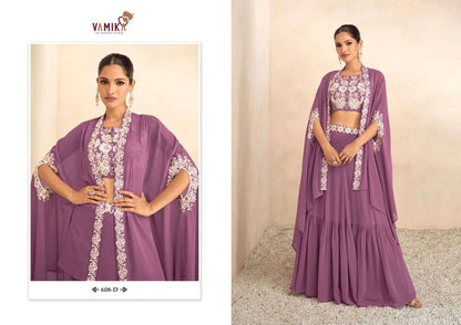 CELEBRITY VOL 3 BUY VAMIKA ONLINE WHOLESALER LATEST COLLECTION GOWN KURTI SET