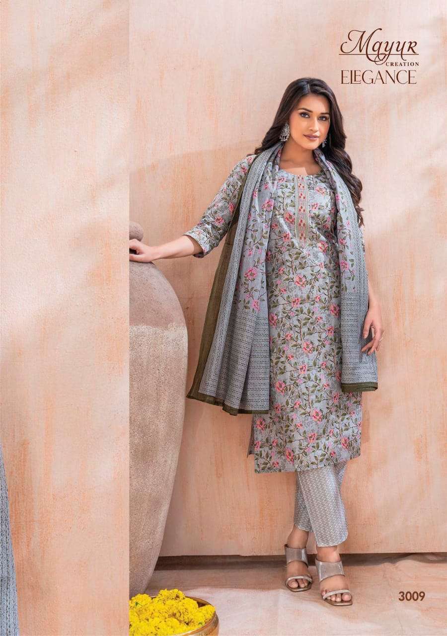 ELEGANCE VOL-03 BUY AKASH CREATION WHOLESALE ONLINE LOWEST PRICE COTTON READYMADE KURTA SUIT SETS