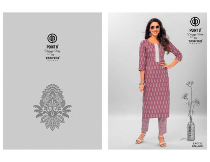 Exotic Vol 4 Buy Deeptex Prints Wholesale Online Lowest Price Cotton Kurta Pant Sets