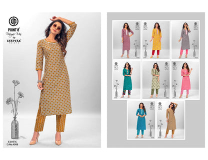 Exotic Vol 4 Buy Deeptex Prints Wholesale Online Lowest Price Cotton Kurta Pant Sets