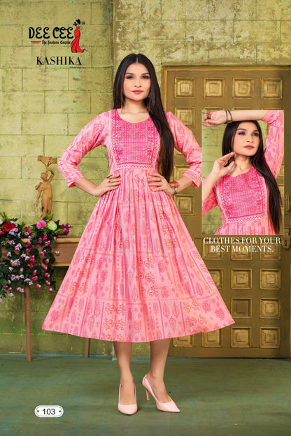 Kashika Buy Dee Cee Wholesale Lowest Price Chanderi Lowest Price Kurtis