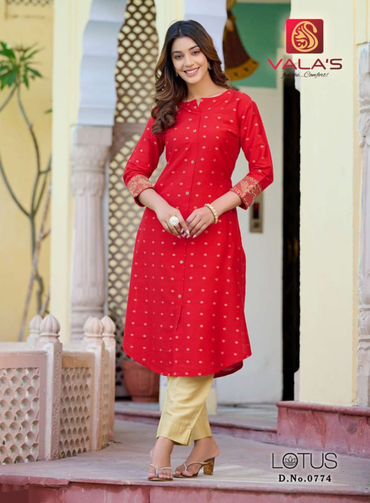 Lotus Buy Valas Online Wholesaler Latest Collection Kurtis