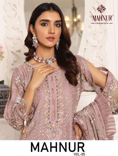 Mahnur VOL-05 BY Devyani Fashion Wholesale Online Salwar Suit SET