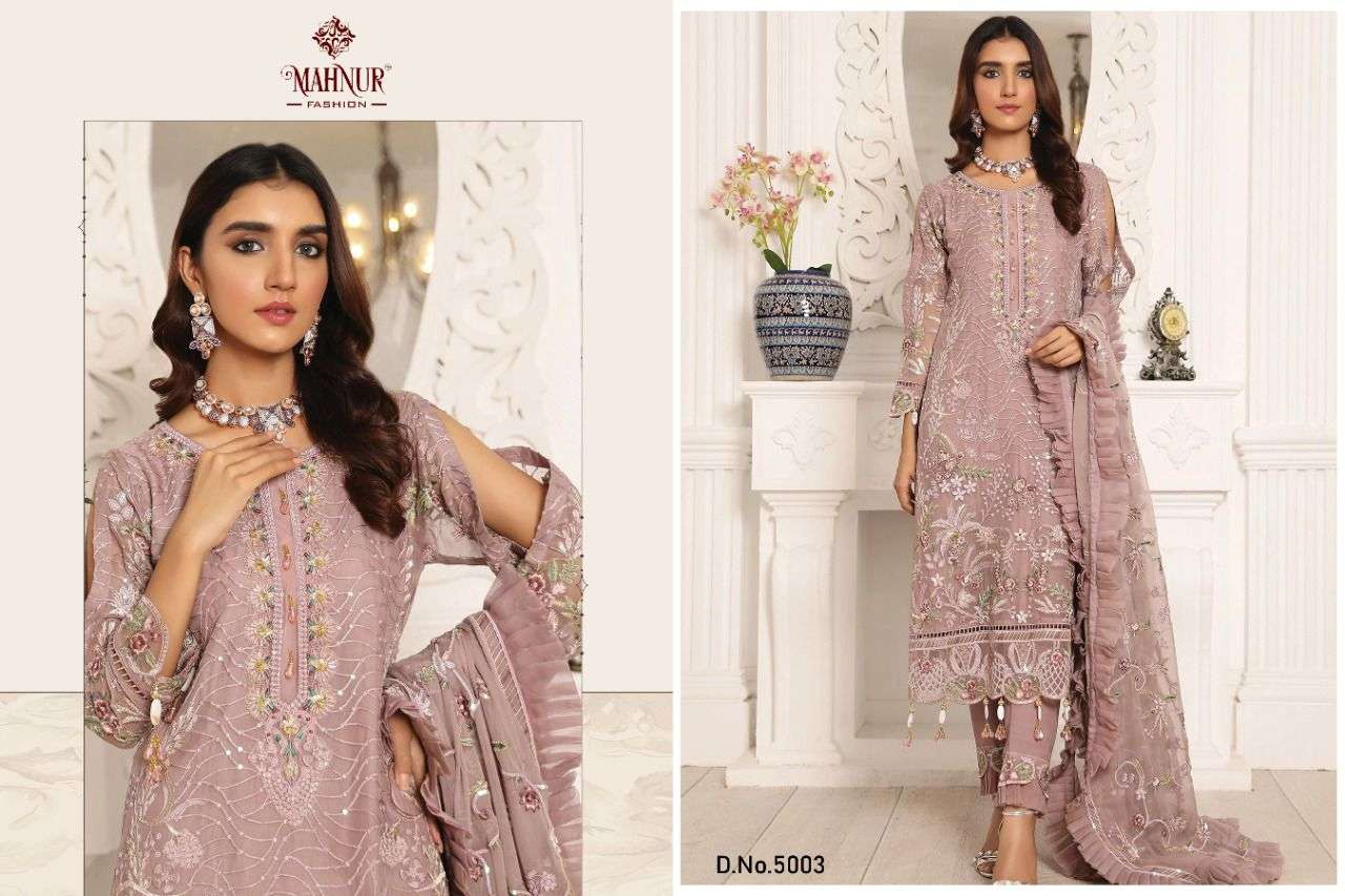 Mahnur VOL-05 BY Devyani Fashion Wholesale Online Salwar Suit SET