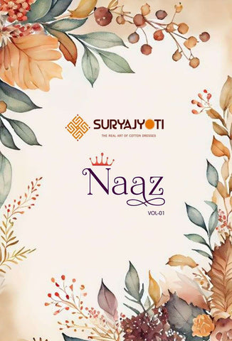 NAAZ VOL 1 BUY SURYAJYOTI WHOLESALE ONLINE KURTIS SETS